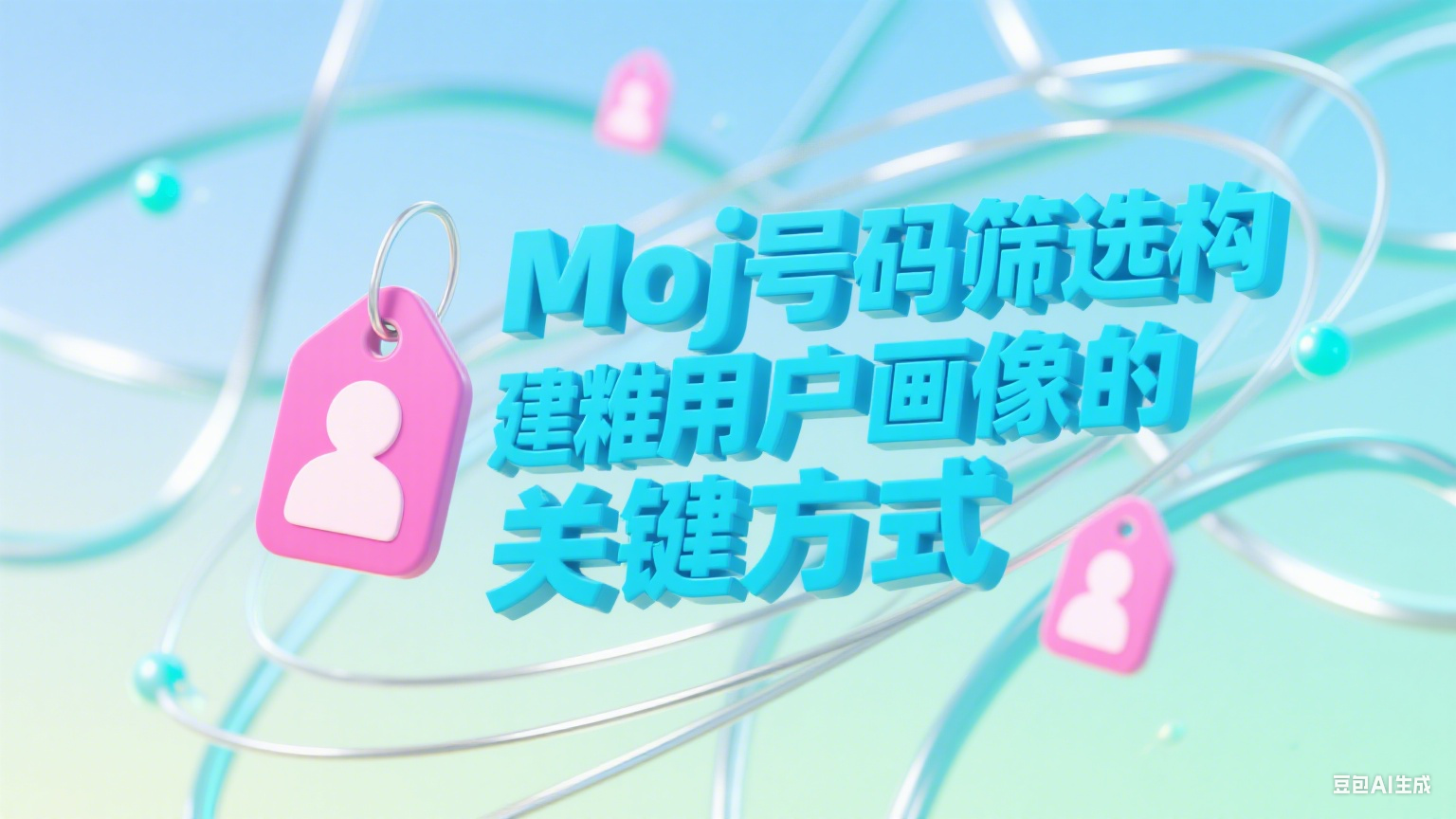  Moj號碼篩選構建精準用戶畫像的關鍵方式