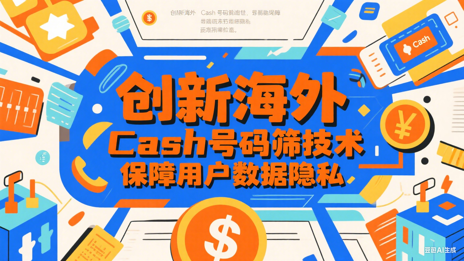 創新海外Cash號碼篩選技術保障用戶數據隱私