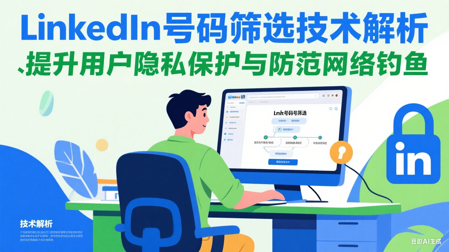LinkedIn號碼篩選技術解析：提升用戶隱私保護與防范網絡釣魚