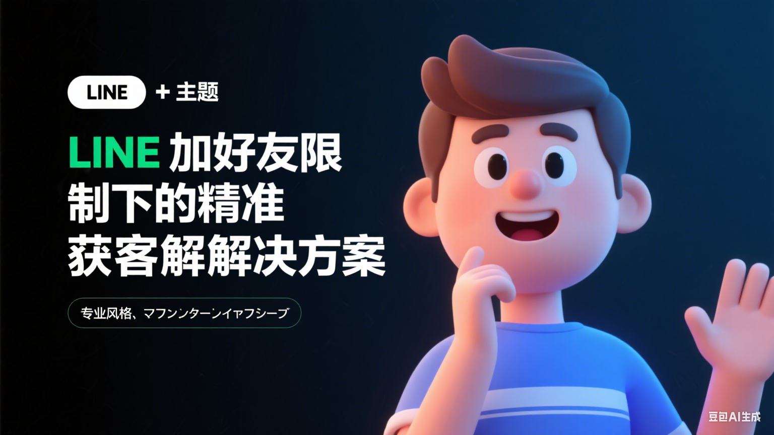 LINE加好友限制下的精準獲客解決方案