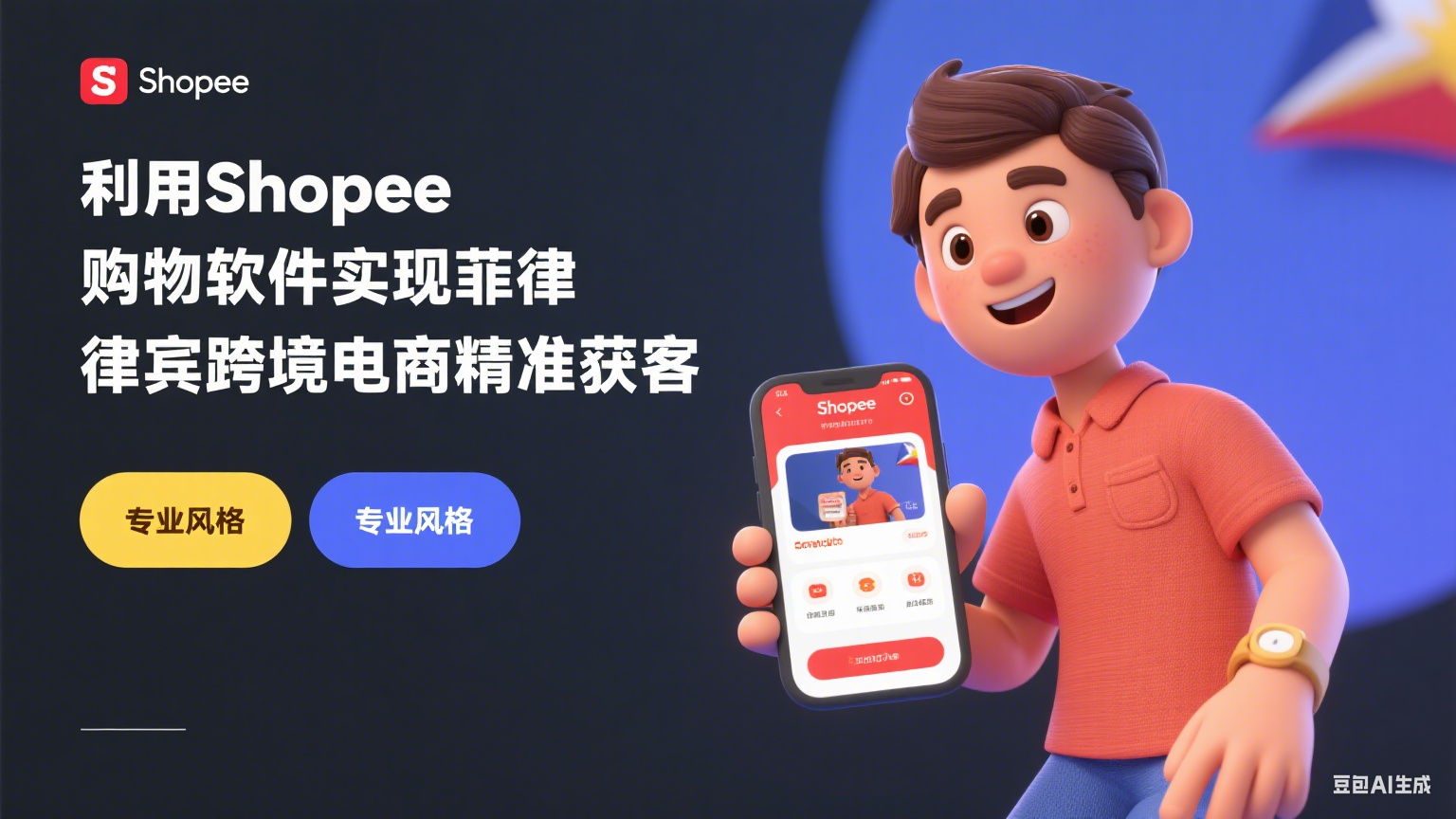 利用Shopee購(gòu)物軟件實(shí)現(xiàn)菲律賓跨境電商精準(zhǔn)獲客