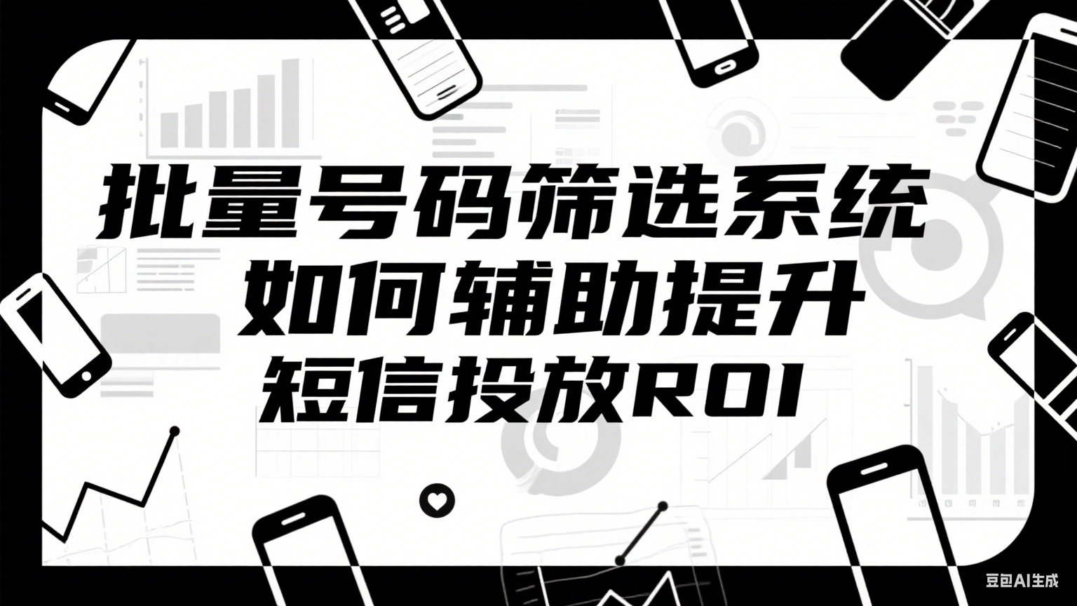 批量號碼篩選系統如何輔助提升短信投放ROI
