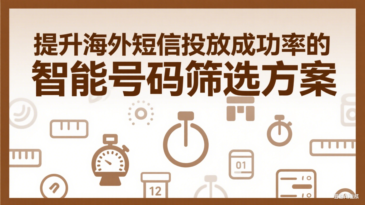  提升海外短信投放成功率的智能號碼篩選方案