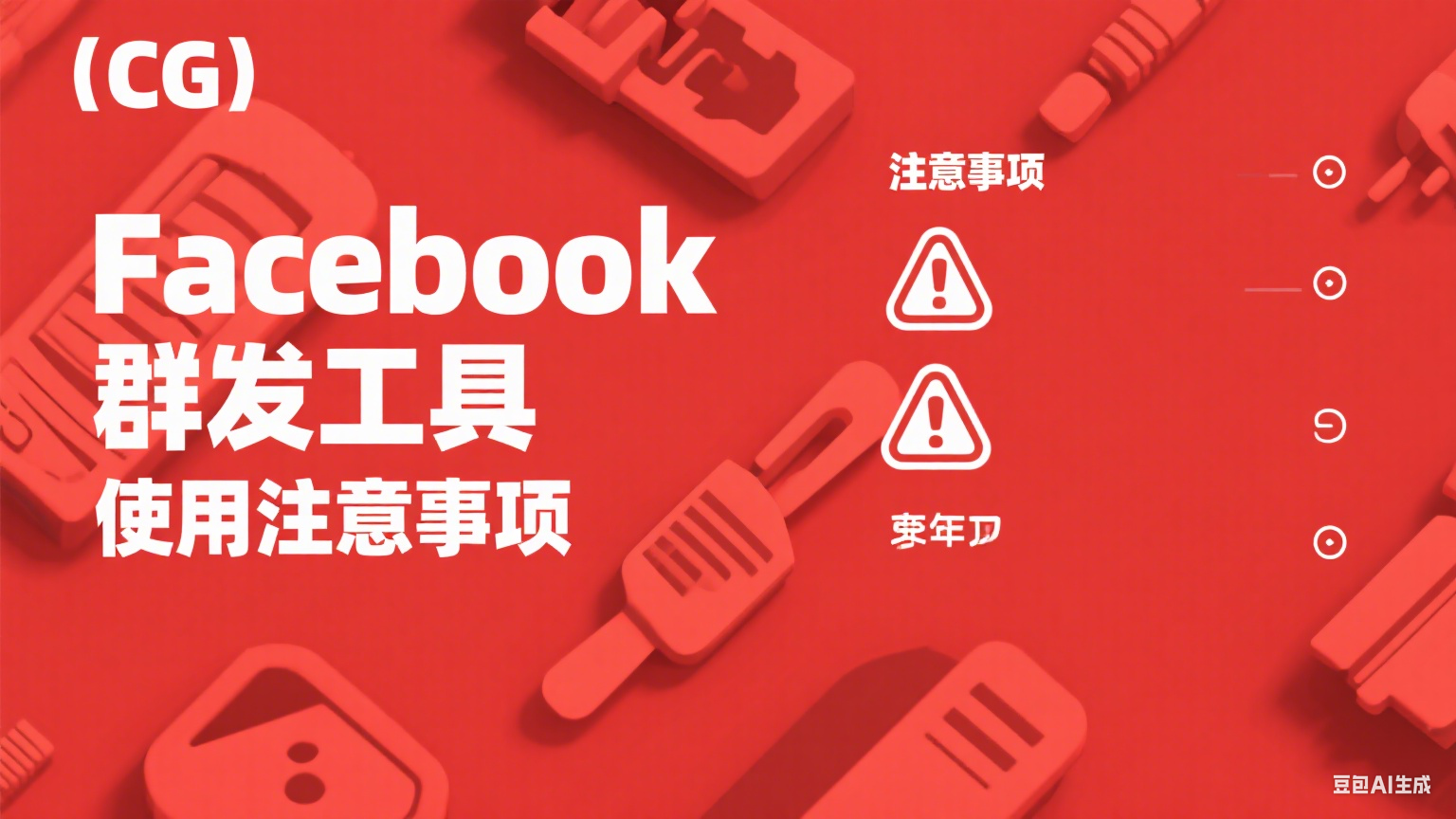 Facebook群發(fā)工具使用注意事項(xiàng) - 保證營(yíng)銷(xiāo)安全與效果