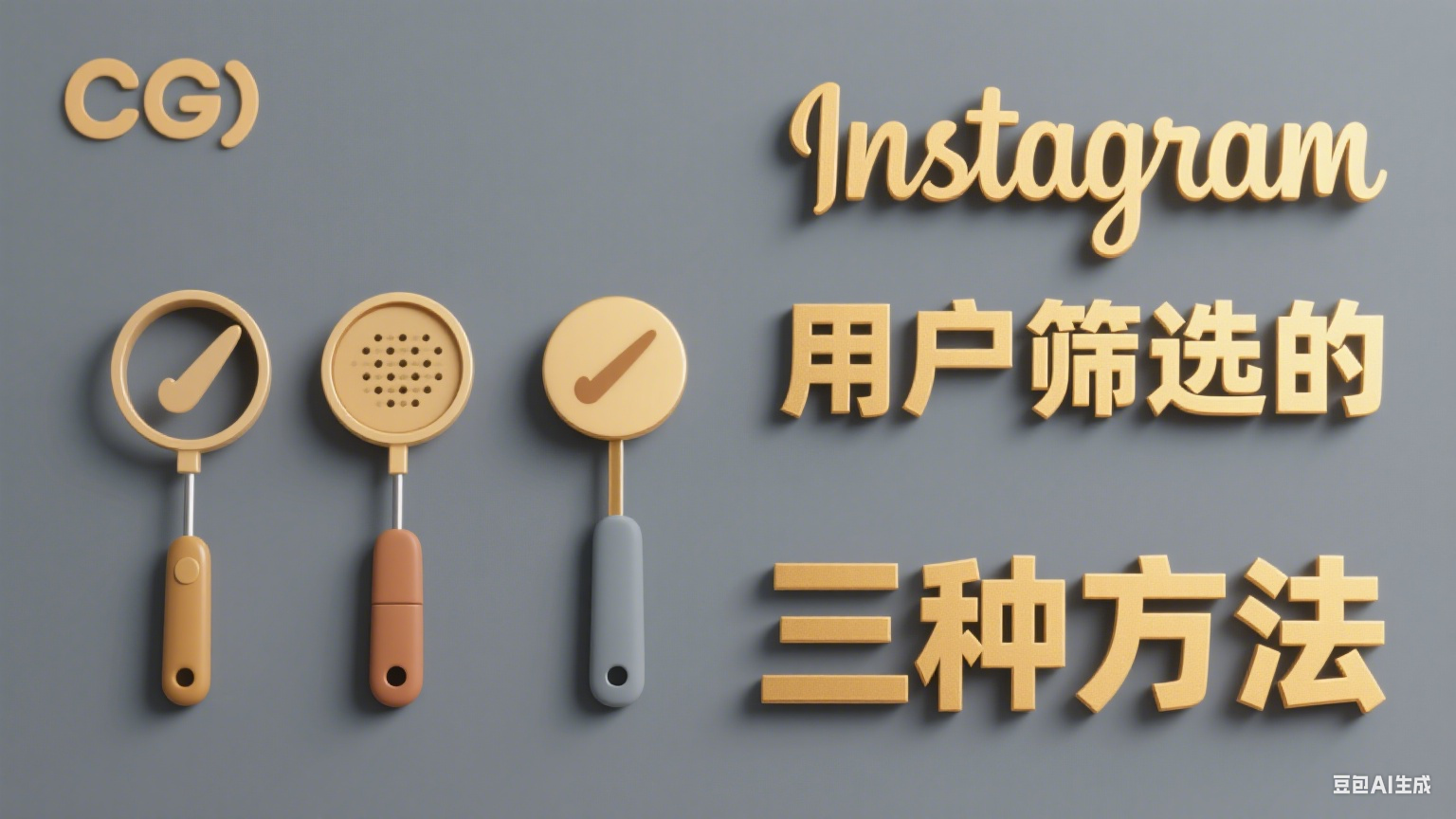 Instagram用戶篩選的三種方法 - 精準(zhǔn)定位目標(biāo)受眾的策略