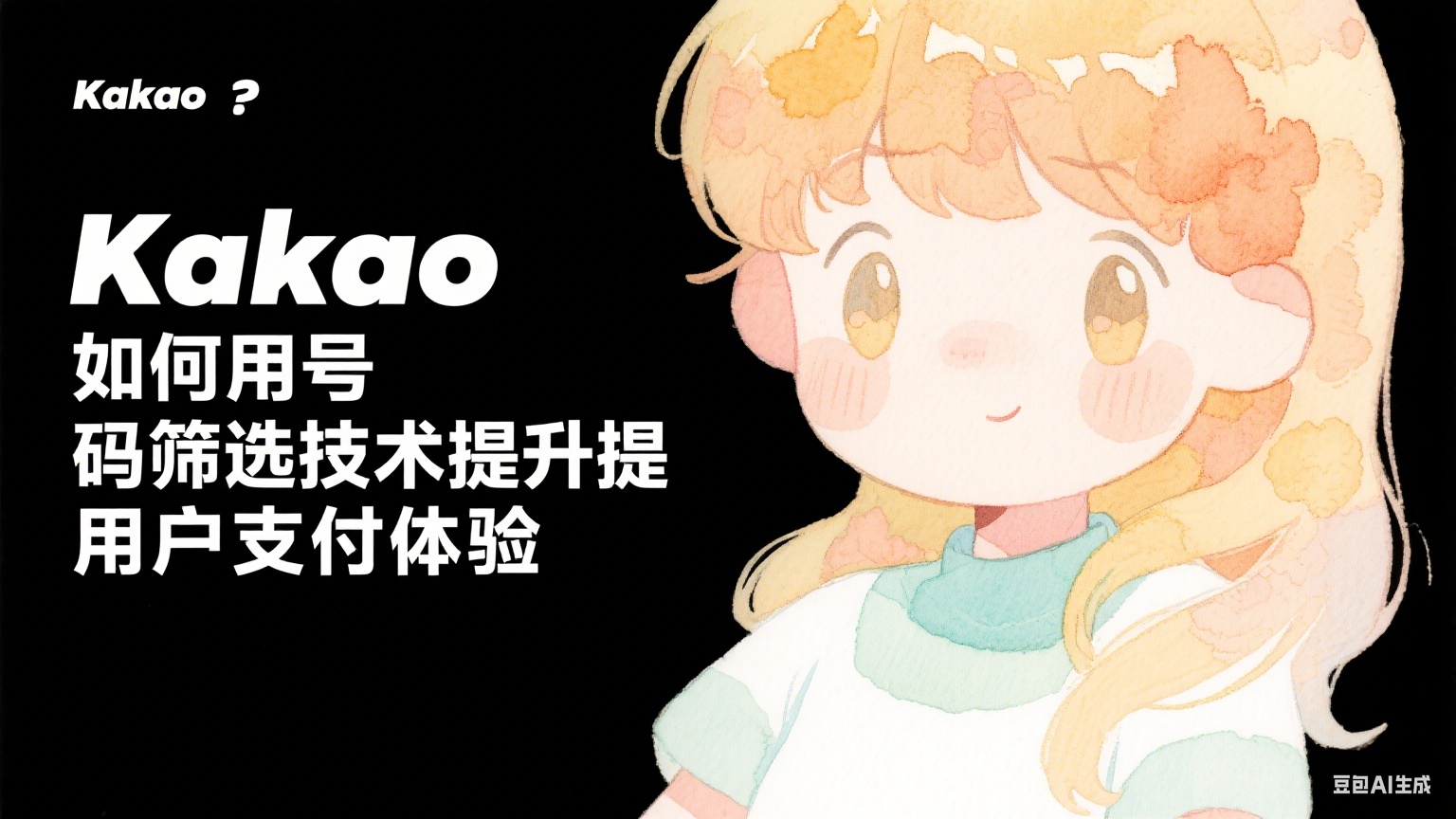 Kakao如何用號(hào)碼篩選技術(shù)提升用戶支付體驗(yàn) 